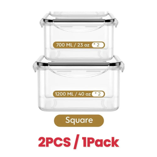 40PCS Airtight Food Storage Containers Set – BPA-Free Leakproof Stackable Kitchen Organizer with Lids