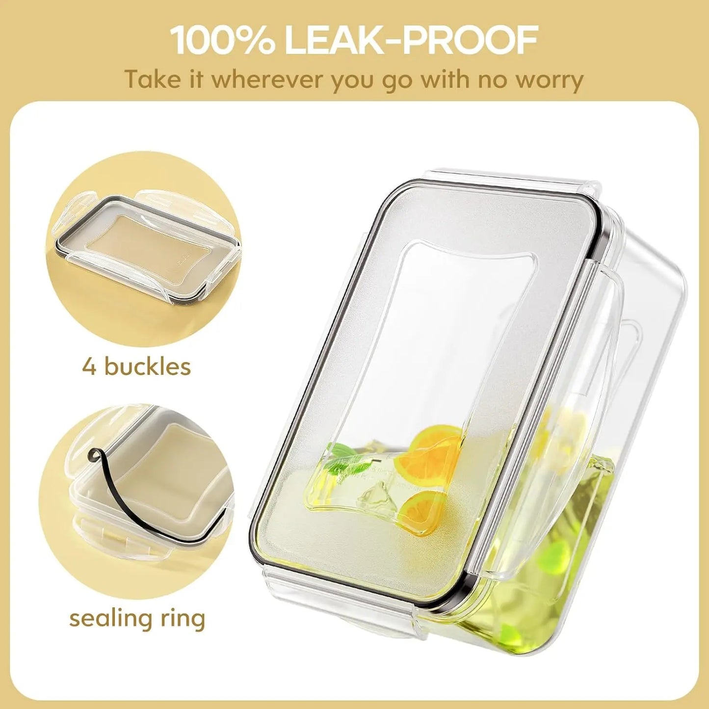 40PCS Airtight Food Storage Containers Set – BPA-Free Leakproof Stackable Kitchen Organizer with Lids